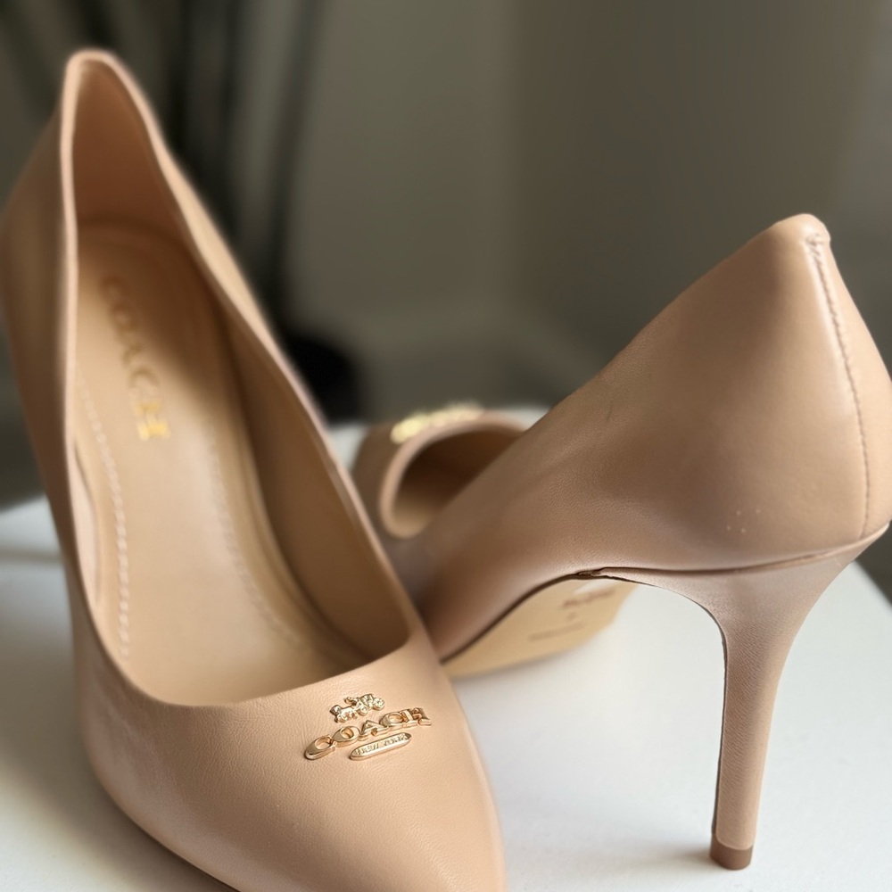 Coach Nude Alyce Pumps